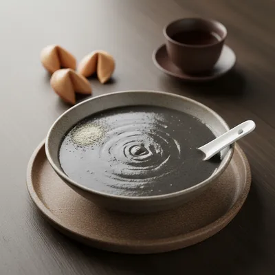 Black Sesame Soup — Liquid Velvet