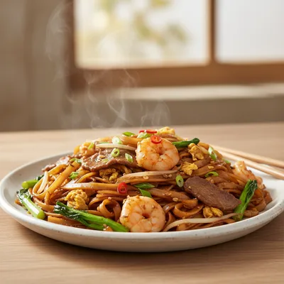 Stir-fried Rice Noodles — Cantonese Wok Mastery