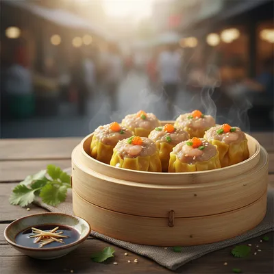 Siu Mai — Open-Top Pork Dumplings