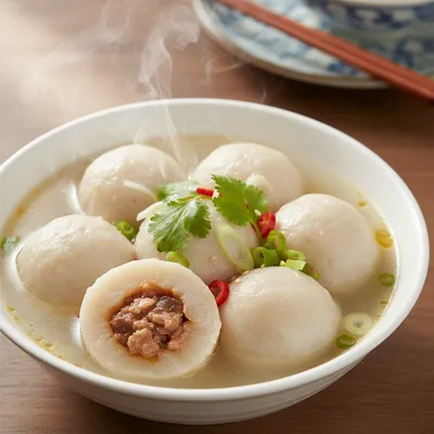 Fuzhou Fish Balls — Stuffed Seafood Dumplings