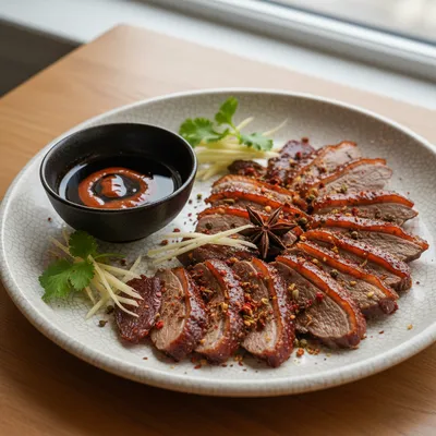 Hunan Spiced Duck — Soy-Braised Pressed Duck