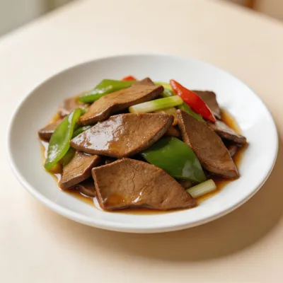 Liu Gan Jian — Quick-Fried Pork Liver Tips