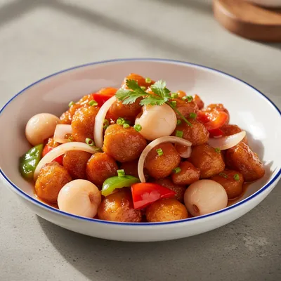 Lychee-Shaped Pork — Fujian Sweet and Sour