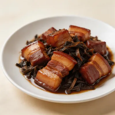 Braised Pork with Preserved Vegetables