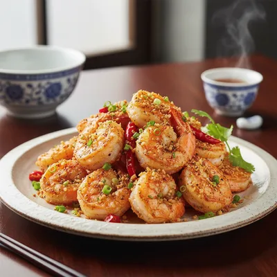 Salt & Pepper Shrimp — Shell-On Crunch
