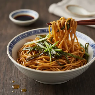 Shanghai Scallion Oil Noodles
