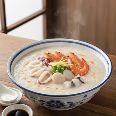 Seafood Congee — Ocean-Fresh Rice Porridge
