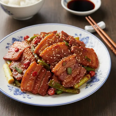 Twice-Cooked Pork — Back-in-the-Pot Pork